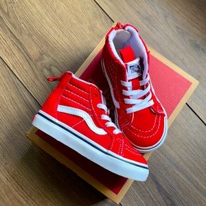 Toddler Sk8-Hi Zip Vans